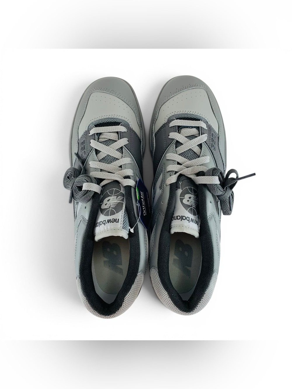 New Balance 550 Cement Castlerock Slate Grey Men Shoes Casual Sneakers BB550UTG - Picture 8 of 10
